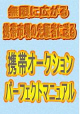 無限に広がる携帯市場の先駆者に送る 携帯オークションで稼ぐパーフェクトマニュアル
