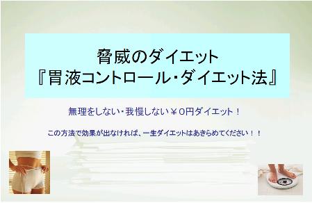 ついに出た!再販売権付『絶対リバウンドしない脅威のダイエット法』