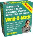 どんな素人でも簡単に素敵なセールスコピーを作成することが出来る！「Vend-O-Matic（ヴェンド・オー・マチック）」