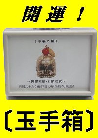 あなたを守り「幸運」を呼び込む！《開運玉手箱-７７７s-２個セット》想いを実現する力が倍増する！小さなグッズ(プラスチックケースが１個の仕様)