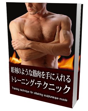 彫刻のような筋肉を手に入れるトレーニング・テクニック【再販権付】